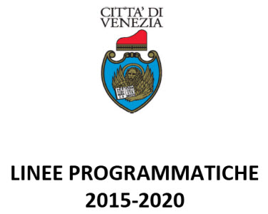 copertina linee programmatiche di governo 2015-2020